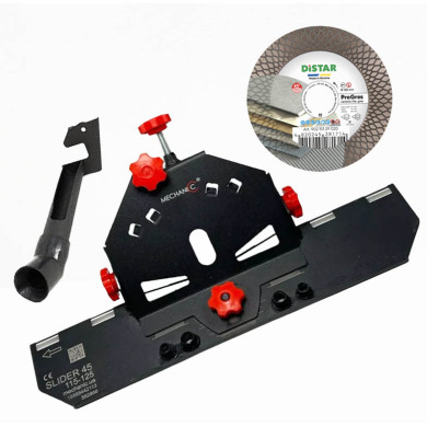 TARCZA DIAMENTOWA DISTAR PROGRES 125 + SLIDER 45 + PIPE 45 ZESTAW PROMOCYJNY MECHANIC