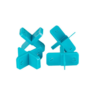 KLINY DYSTANSE GLAZURNICZE MULTI 1, 2, 3, 4 MM 50 SZT. BIHUI