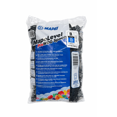 KLIPSY DO PŁYTEK MAPEI MAPELEVEL PRO WDG 2,0MM 250SZT.