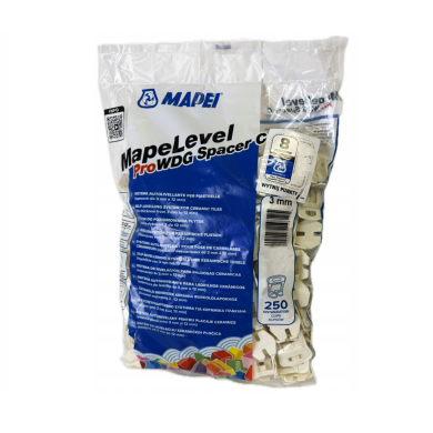 KLIPSY DO PŁYTEK MAPEI MAPELEVEL PRO WDG 3.0MM 250SZT.